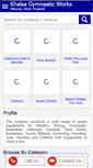 Mobile Screenshot of khalsagymnastics.net